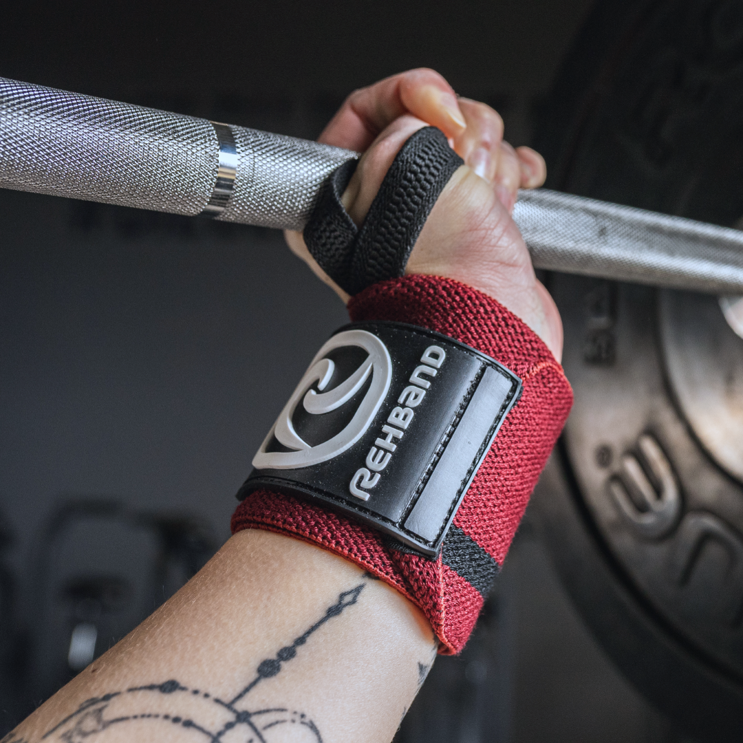 Rehband - X-RX Wrist-Wraps - Burgundy