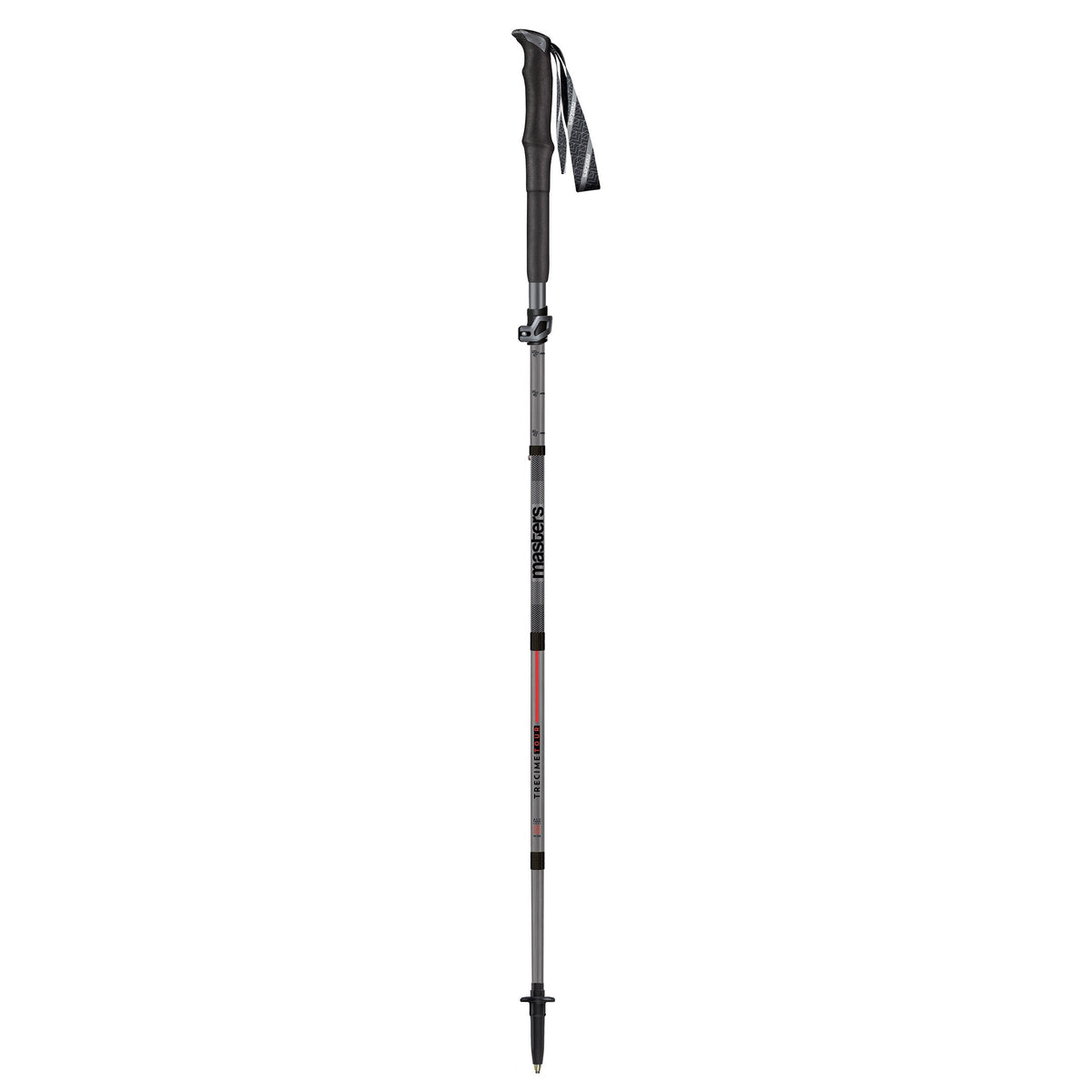 Masters Trecime Tour foldbar vandrestav i aluminium og Rød