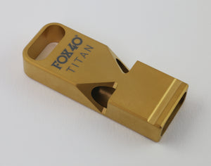 Fox 40 - Dommerfløjter Titan - Gold