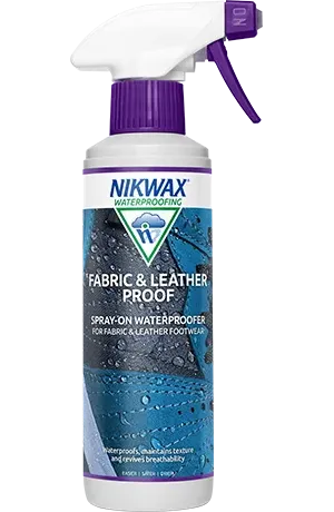 Nikwax - Skopleje Fabric & Leather Proof spray-on - 300 ml.