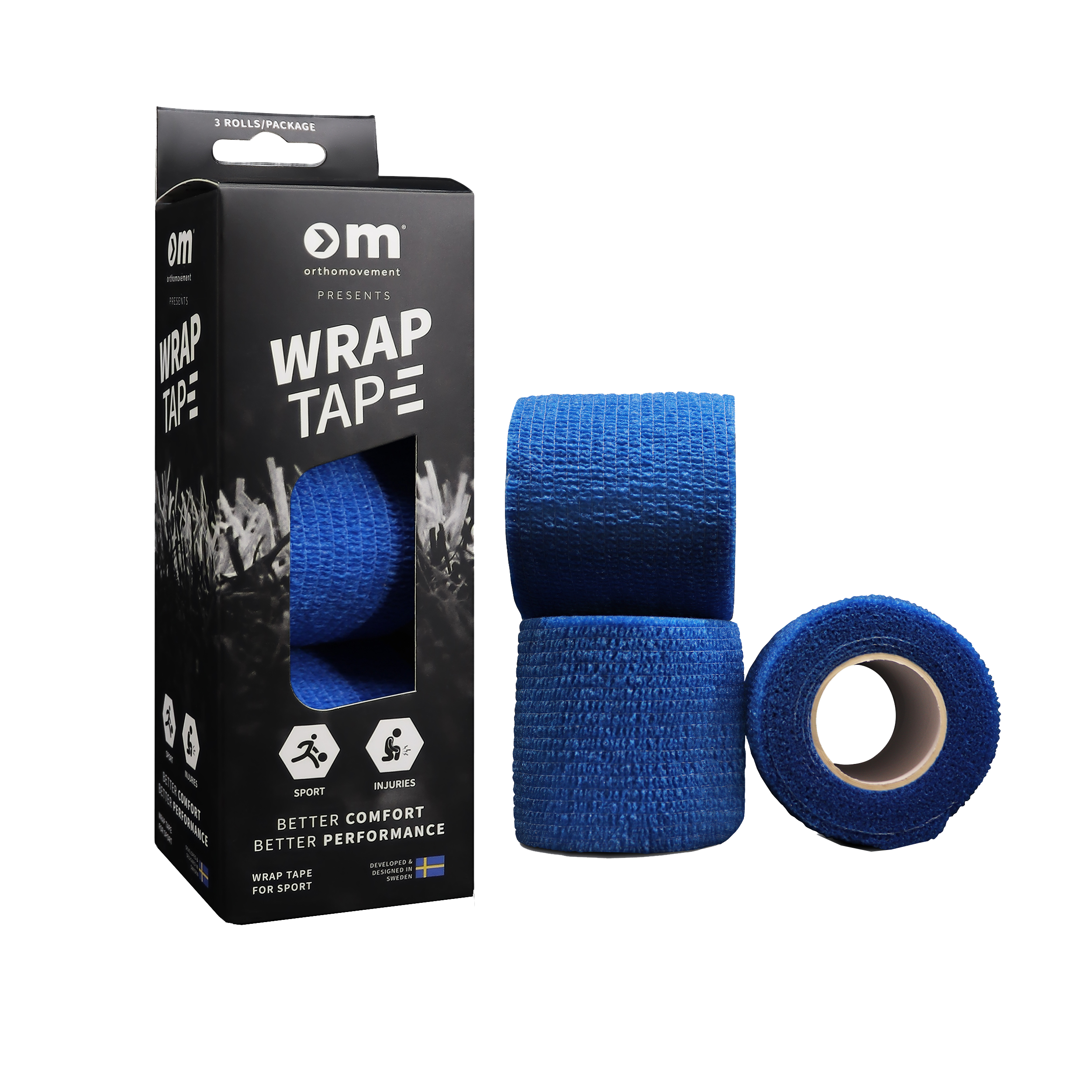 Ortho Movement - Wrap Tape 5cm x3 - Blue