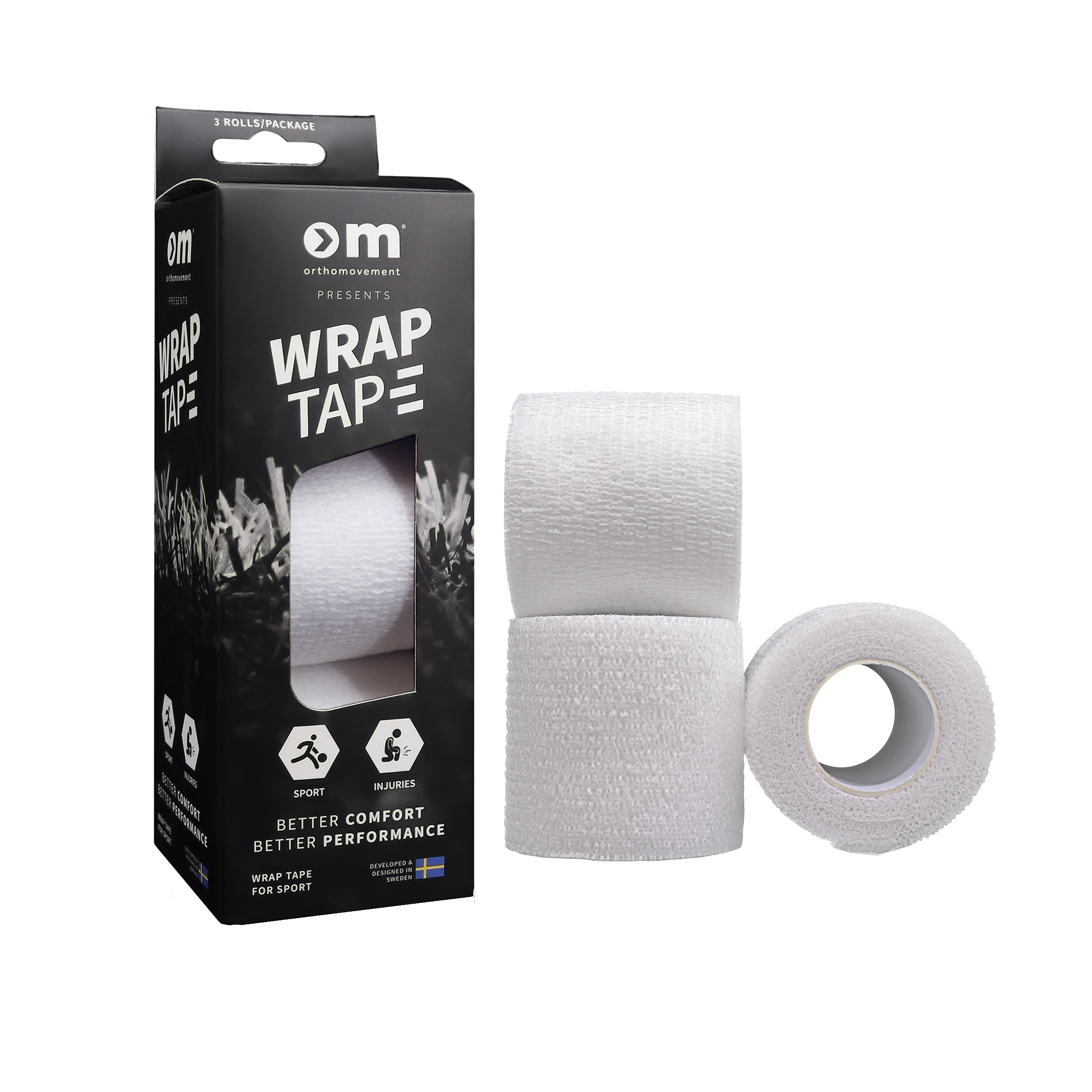 Ortho Movement - Wrap Tape 5cm x3 - White