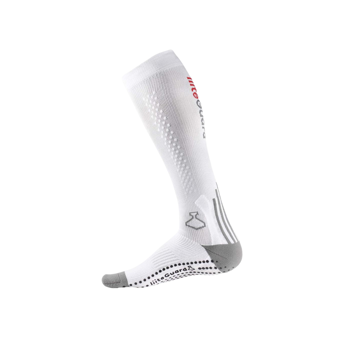 Liiteguard - Løbesokker Shin-Tech Running - White