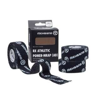 Rehband - RX Athletic Power Wrap 25mm x 4.5m (AD) - Black