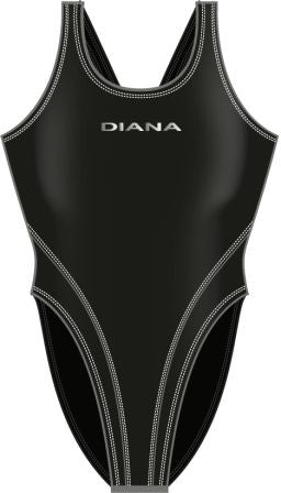 Diana Sport - Badedragter Vivian -Ensfarvet