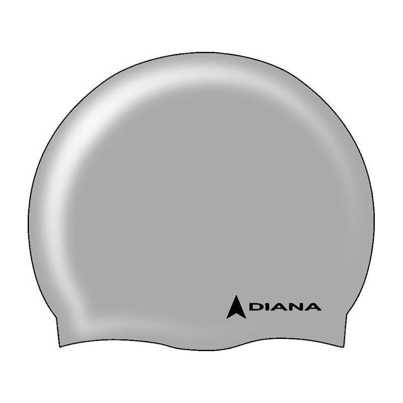 Diana Sport - Badehætter Supertre, Ensfarvet - Grey