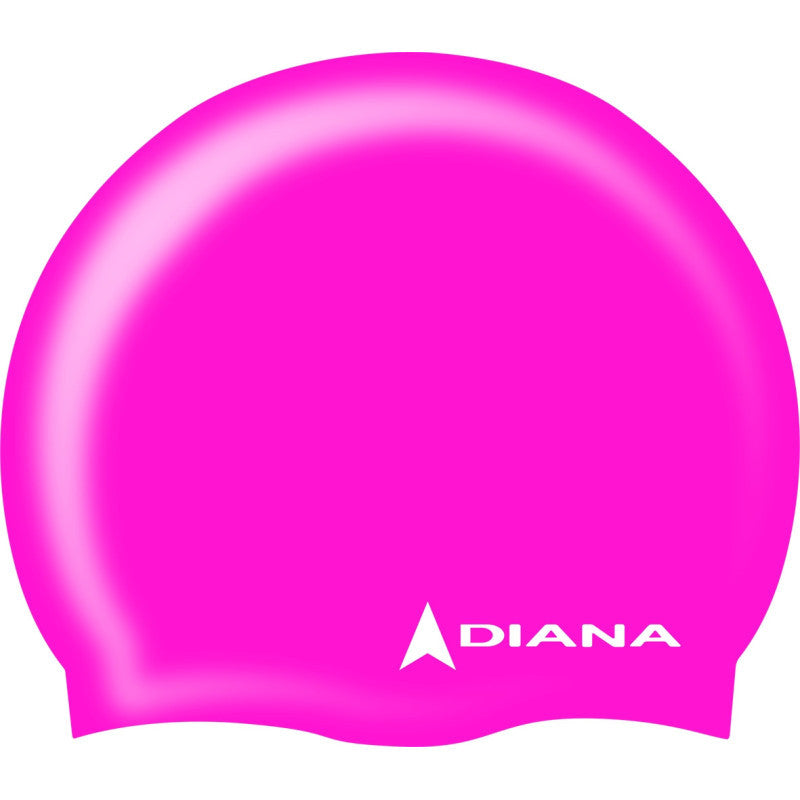 Diana Sport - Badehætter Supertre, Ensfarvet - Bright Pink