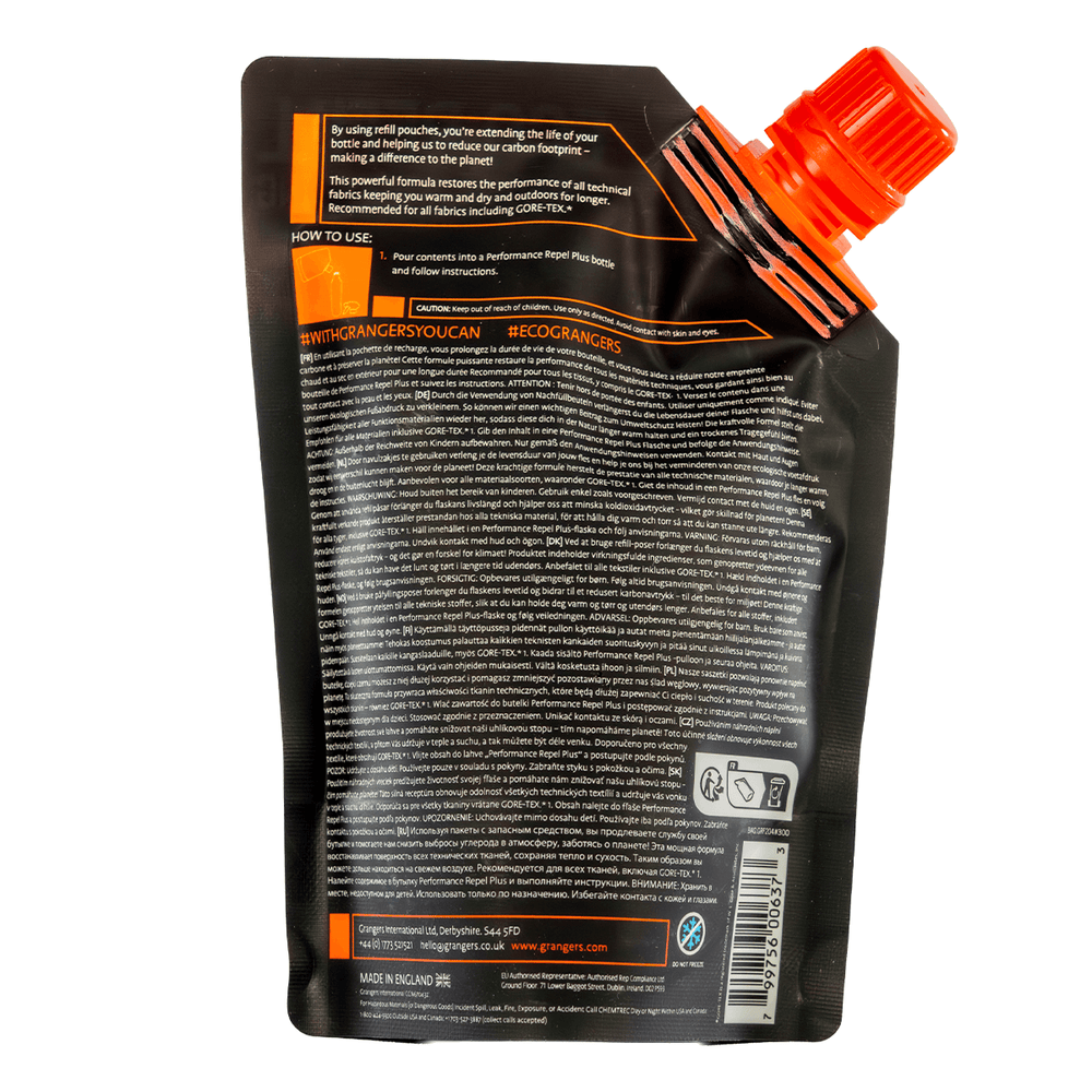 Grangers -  Performance Repel Plus Eco Refill 275 ml.