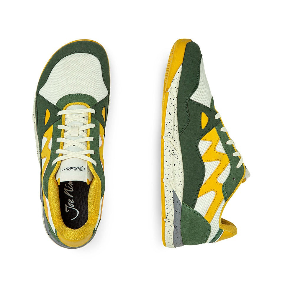 Joe Nimble Sneaker Addict dame, grøn/gul (8)