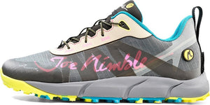 Joe Nimble NimbleToes Trail Addict dame, grå/neon