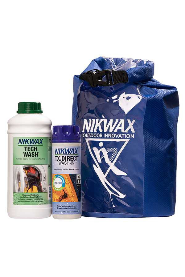 Nikwax - Vaskesæt Basics Kit - 1 L/300 ml.