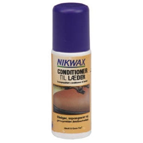 Nikwax - Skopleje conditioner til læder Svamp Sort - 125 ml