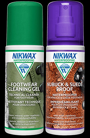 Nikwax - Twinpack Nubuck & ruskindsfodtøj DUO-Pack  - 2 x 125 ml.