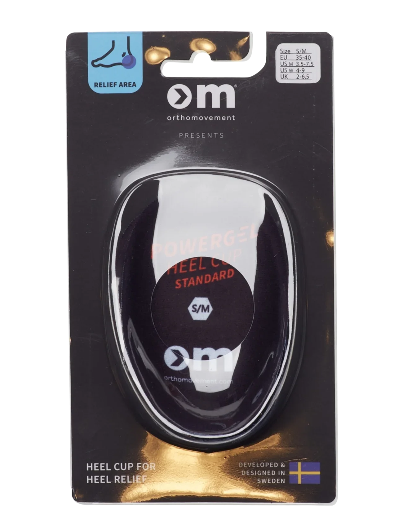 Ortho Movement - Indlægssåler OM Standard Heel Cup