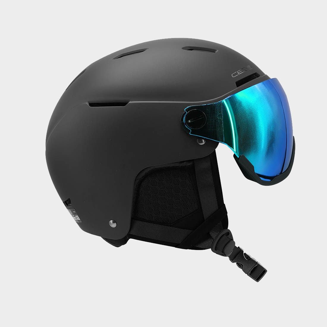 Cébé Pixel skihjelm med visir, sort