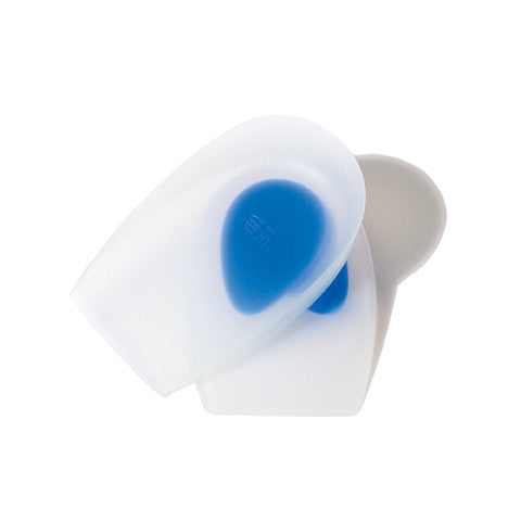 Rehband - Indlægssåler Heel Cup - Soft silicone - White/Blue