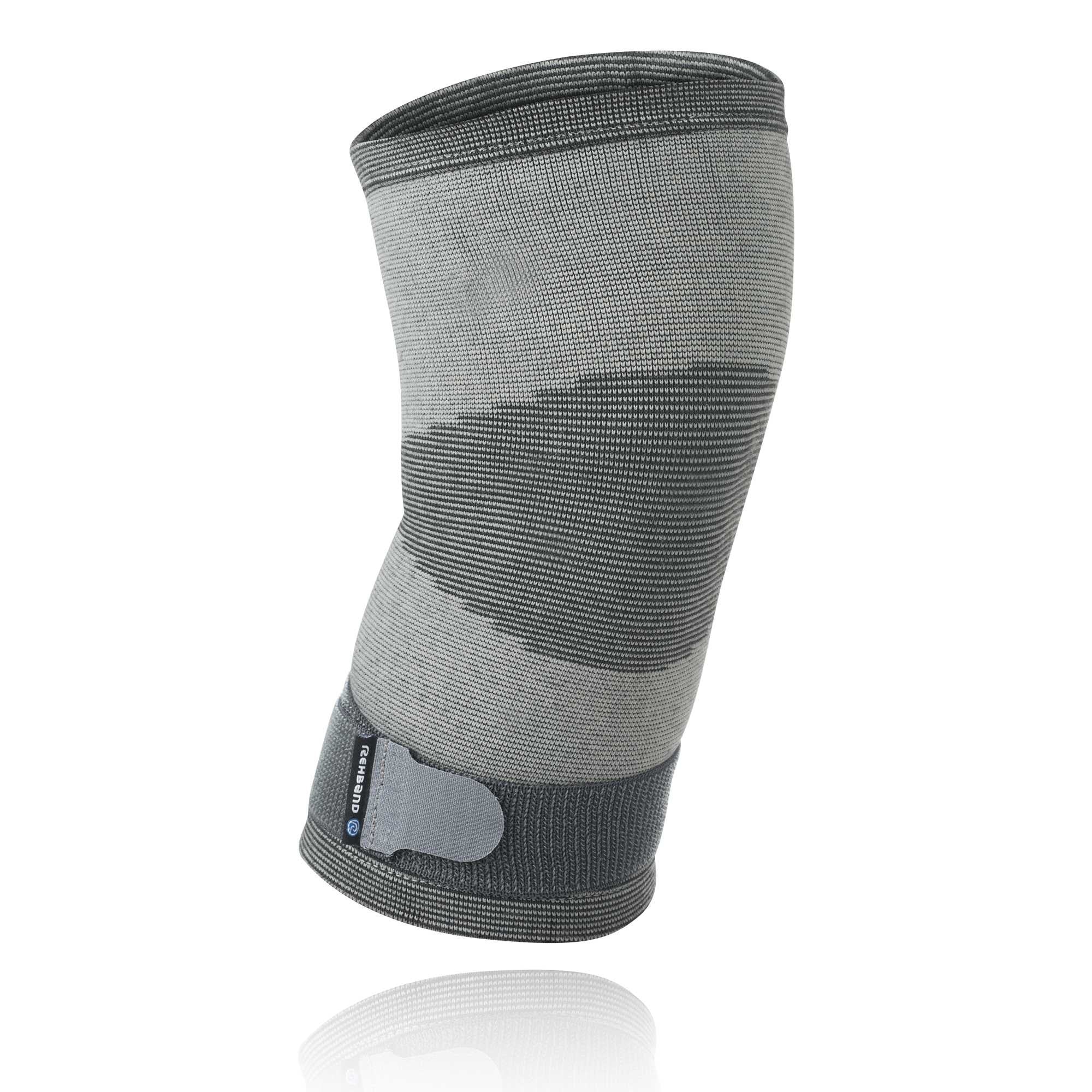 Rehband - Knæbind QD Knitted Knee Sleeve - Grey