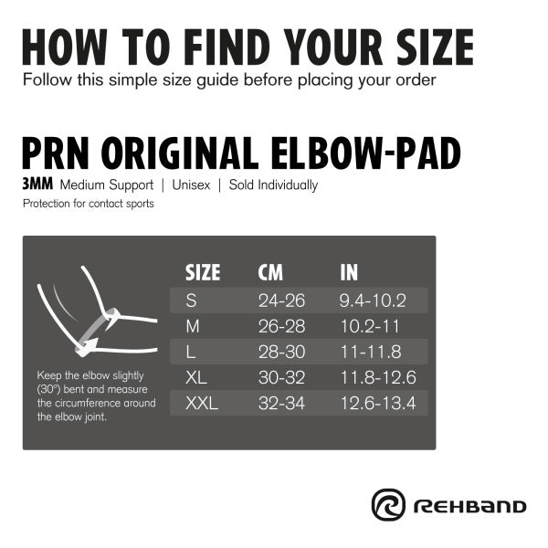 Rehband - PRN Original Elbow Pad - Blue