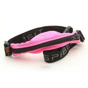 SPIbelt - Løbebælter Original Pocket - Hot Pink/Black zip