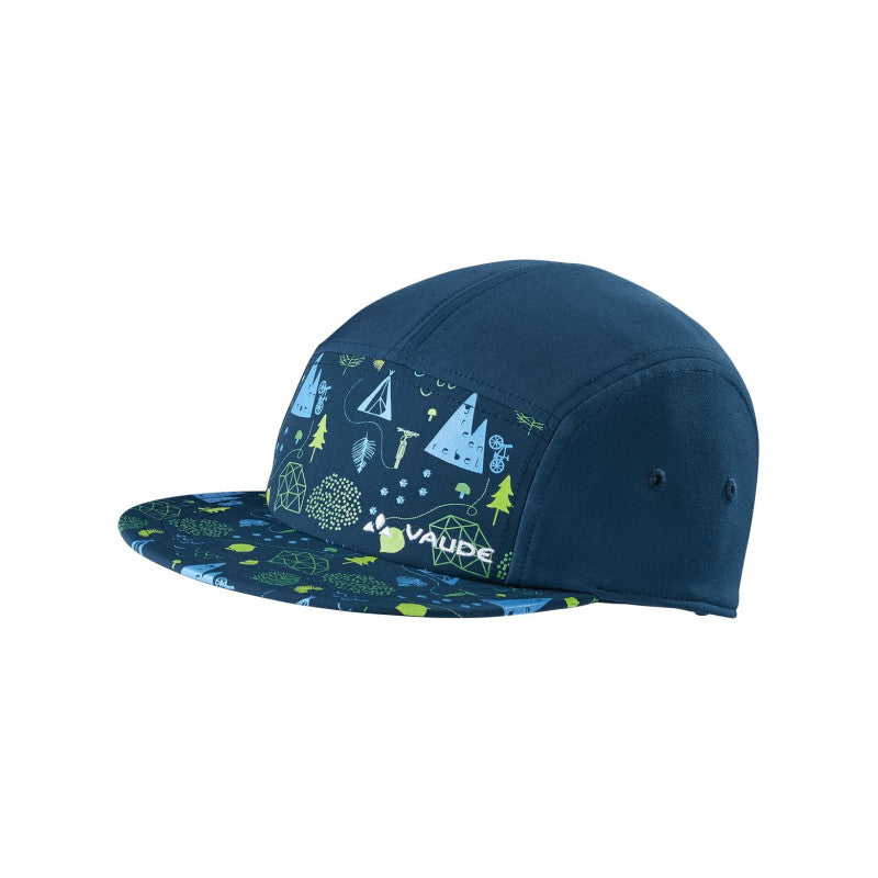 Vaude - Kids Tammar Baseball Cap - L - Dark Sea/Blue