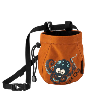 Red Chili Chalk Bag Kiddy kridtpose til børn i brun